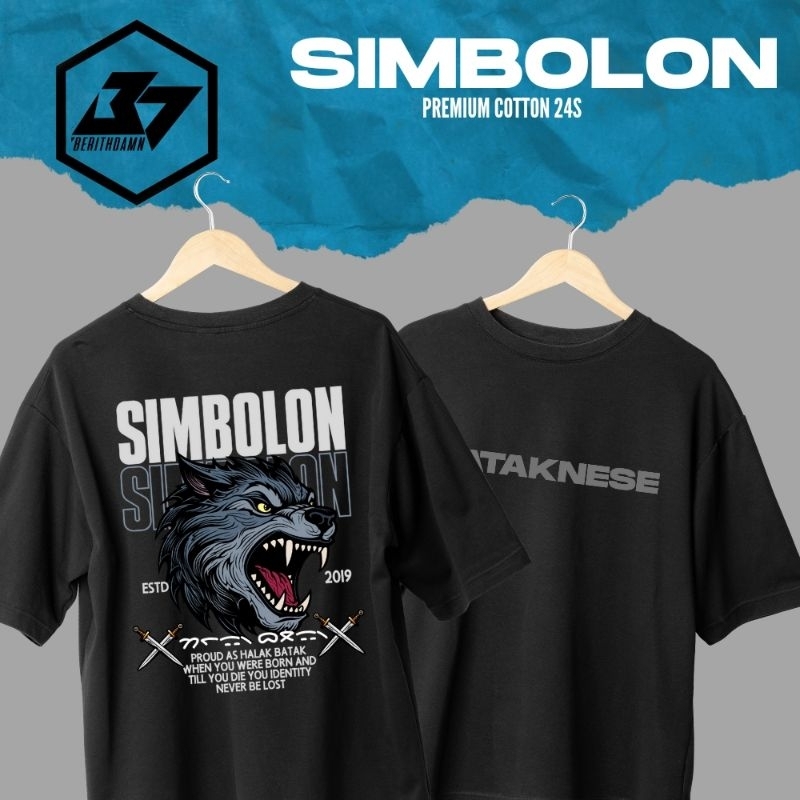 Kaos Batak Marga SIMBOLON Tshirt Premium Cotton 24s Berithdamn Cloth