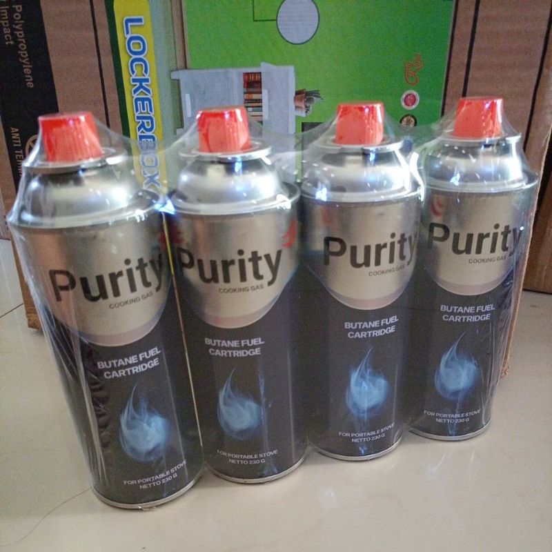 Gas butane portabel PURITY cocok untuk ngegrill dll