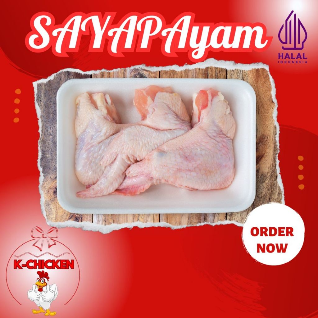 

SAYAP AYAM 1KG HALAL