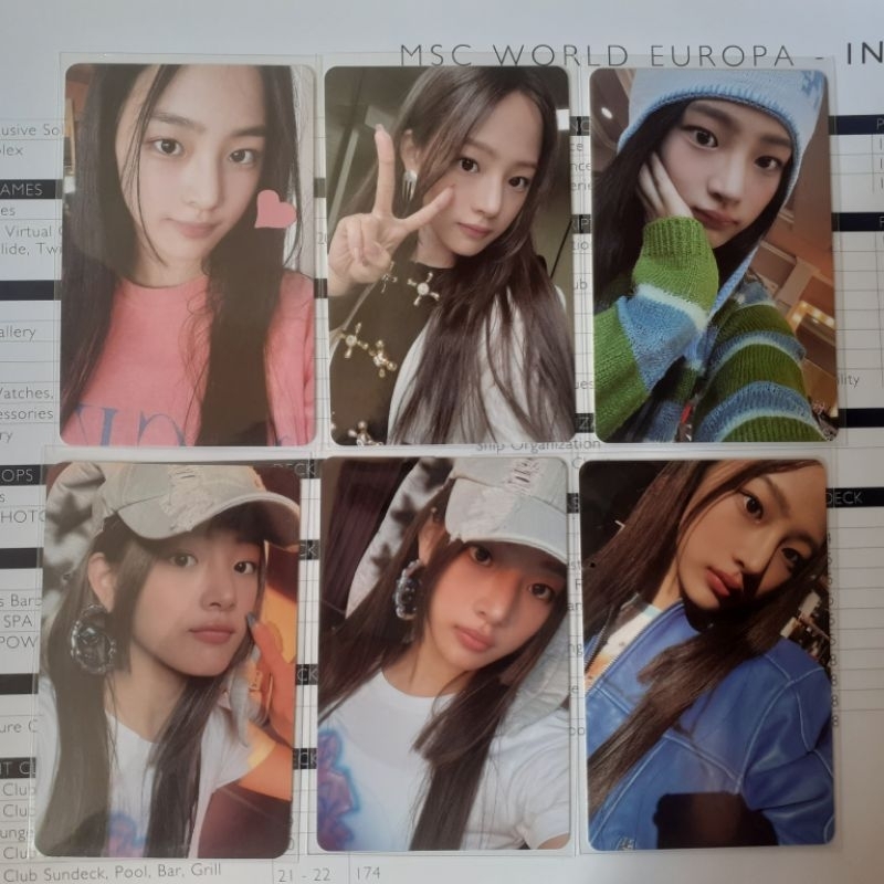 Photocard Minji Newjeans era OMG