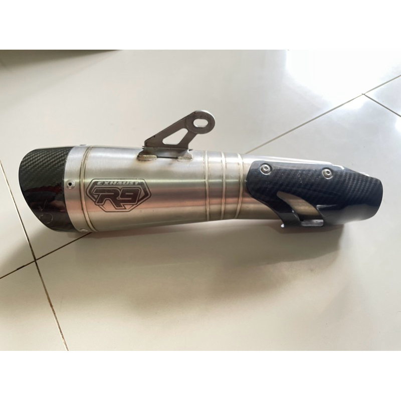 Knalpot R9 Exhaust R9 H2 SS Series ORI (Free Ongkir) Second 90%