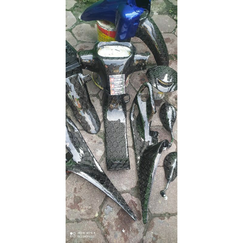 Body kasar Yamaha 125z/125zr karbon