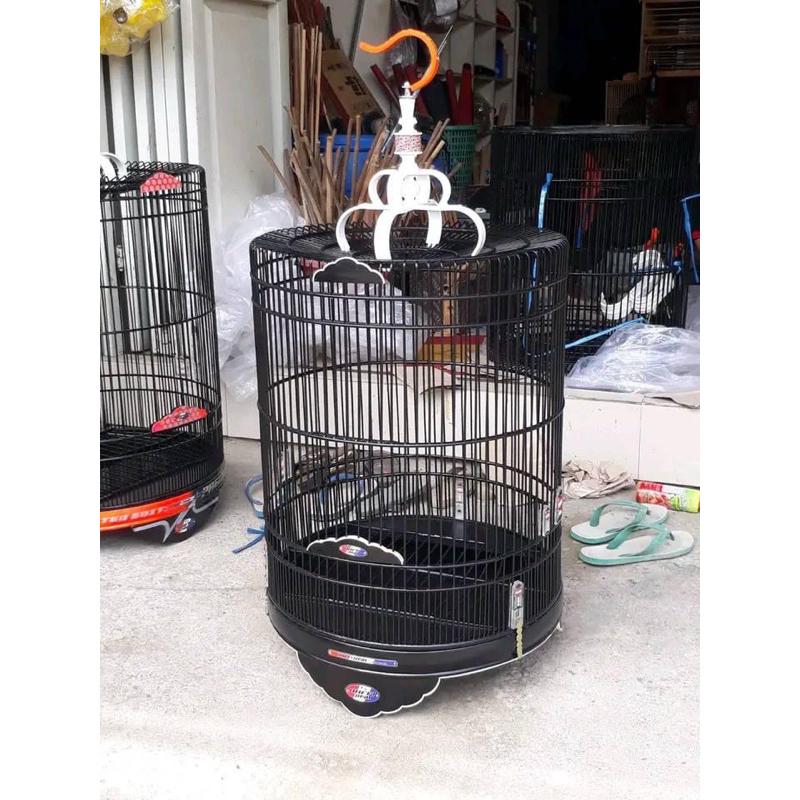 Sangkar kandang murai rafi jaya lis akrilik