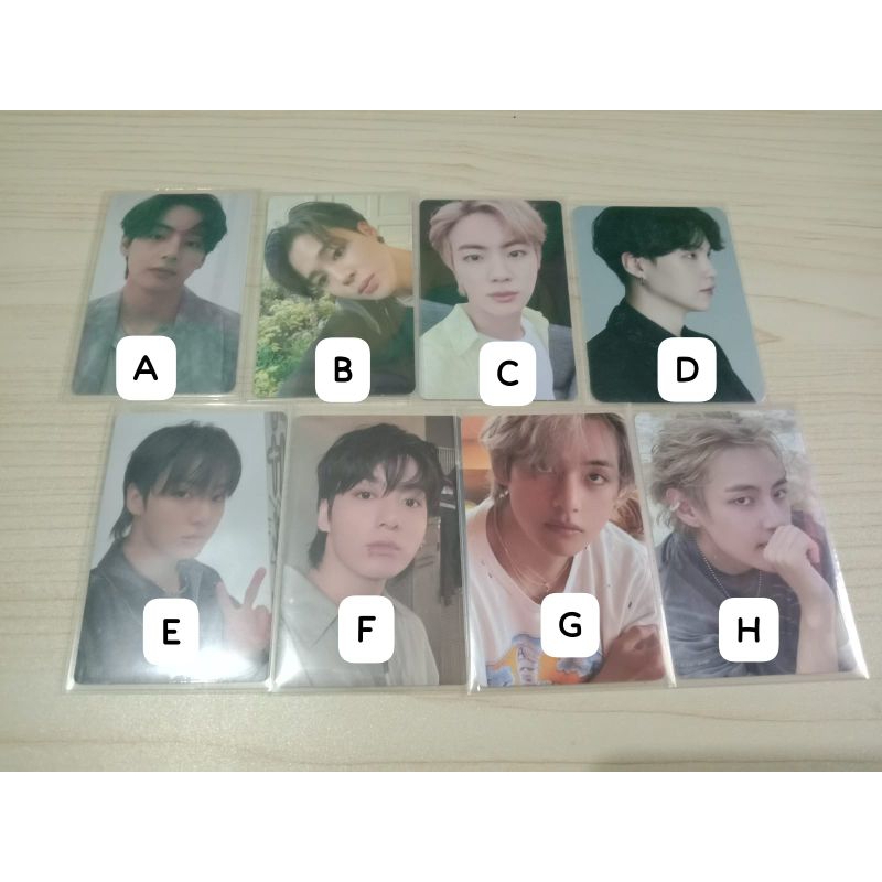 wts photocard official bts