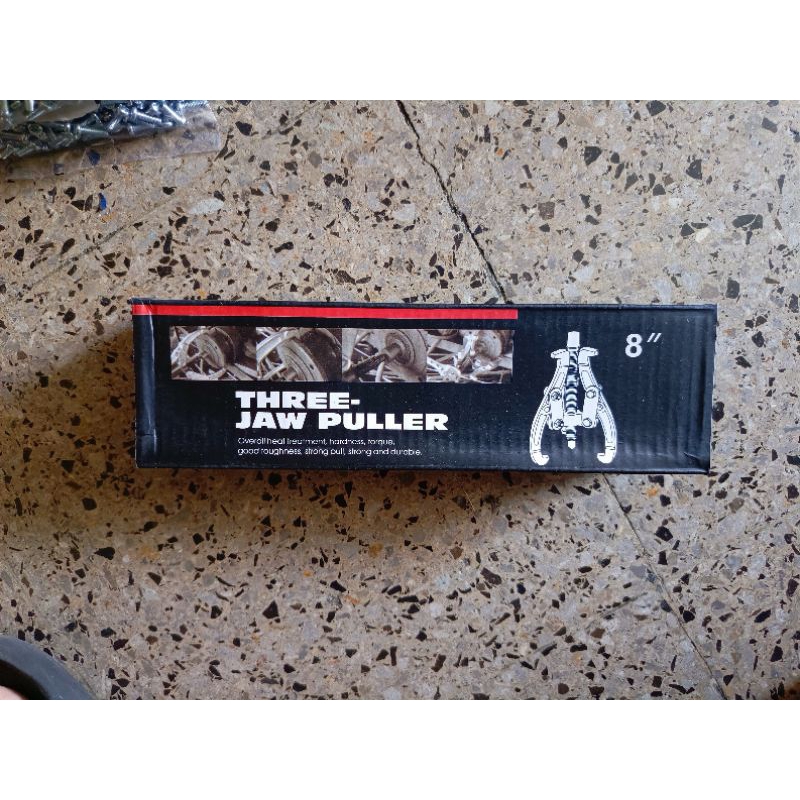 BLACK treker kaki 3 8 inch