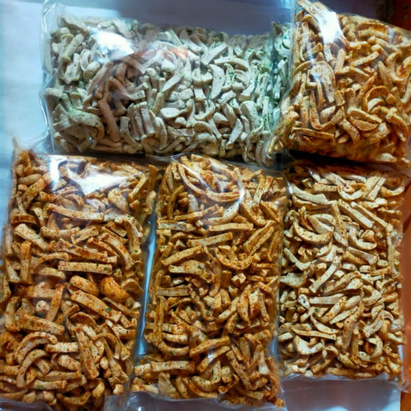 

Basreng 1kg pedas daun jeruk
