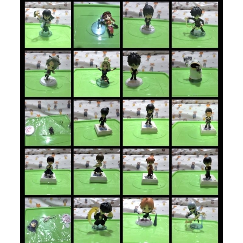 Gintama Mini Action Figure Hijikata Toshiro Kagura Kamui Yamazaki Sagaru Imai Nobume Okita Sougo Kon