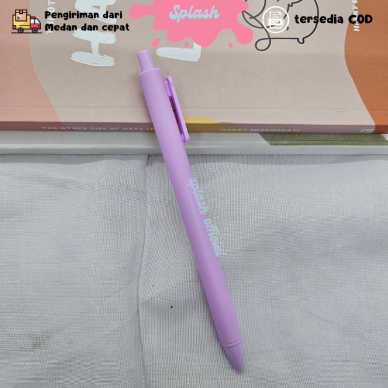 

Pulpen Gel Pastel Mekanik Lilac 0,5 mm Gel Pen Warna Warni Ballpoint Gel Mekanik 0,5 mm Tinta Hitam Pulpen Spalsh Pulpen Viral