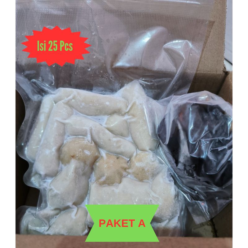 

Pempek Palembang Paket A (Isi 25 pcs)