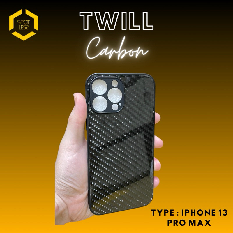Case Iphone 13 Pro Max Carbon Fiber Back