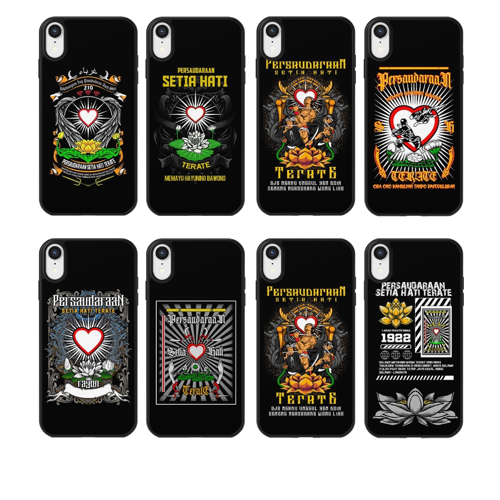 CASE PSHT Terate / Persaudaraan Setia Hati / LOGO PSHT - Case Premium Glossy - Case Hp - Casing Hp -