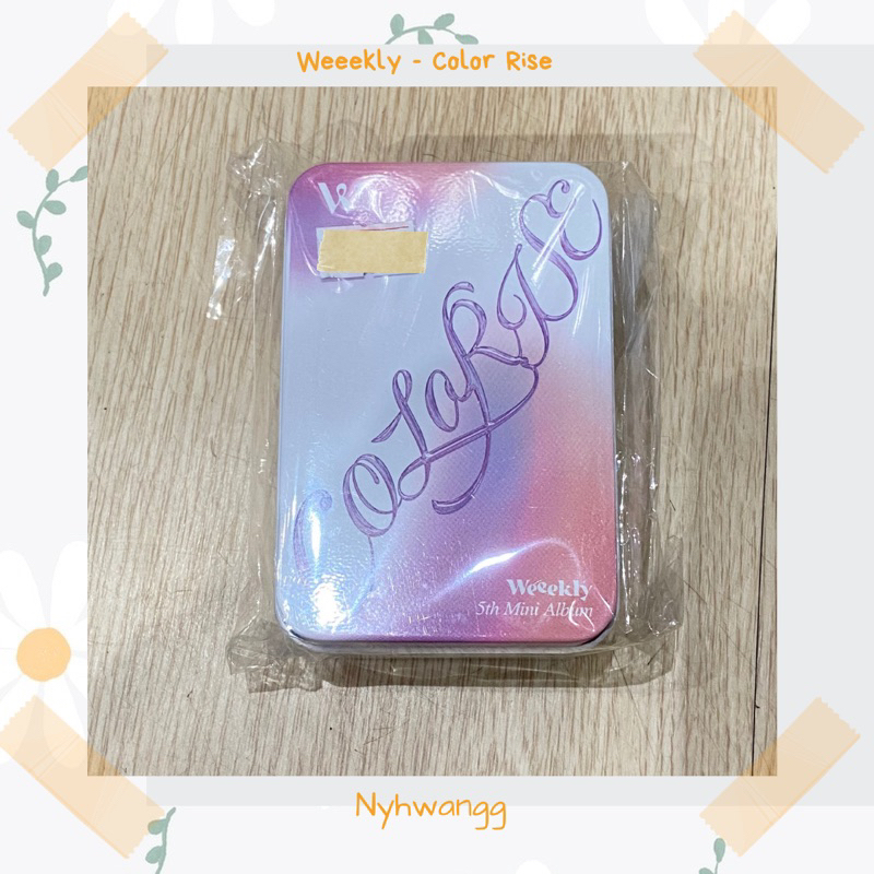 WEEEKLY - COLORISE PLATFORM ALBUM [ready stock]