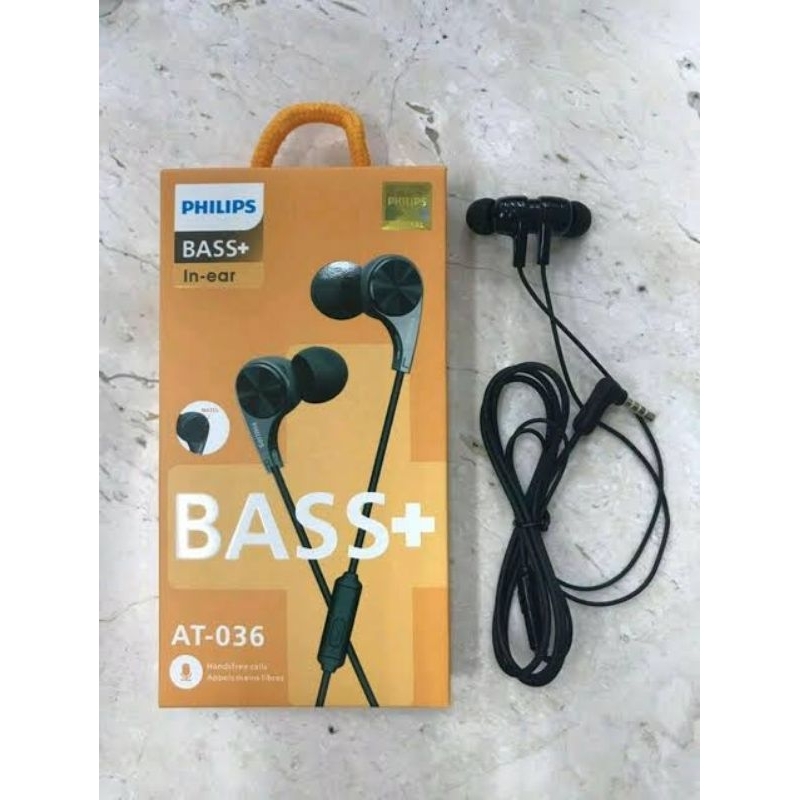 HEADSET PHILIPS BASS+ AT-036