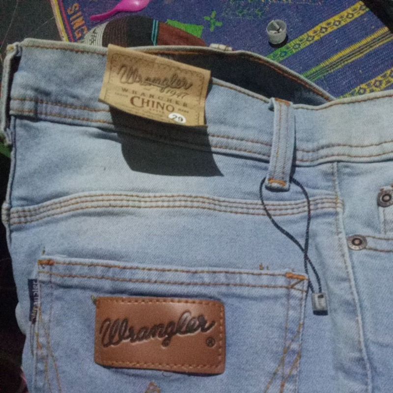 celana anak starboy trifth second wrangler original