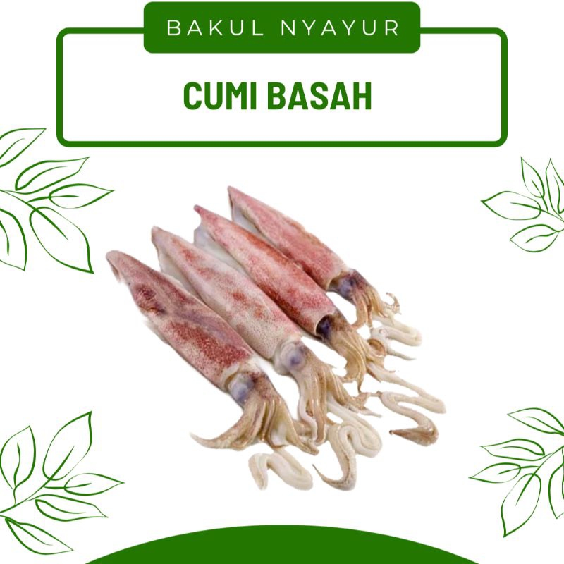 

Cumi Basah Frozen 1kg