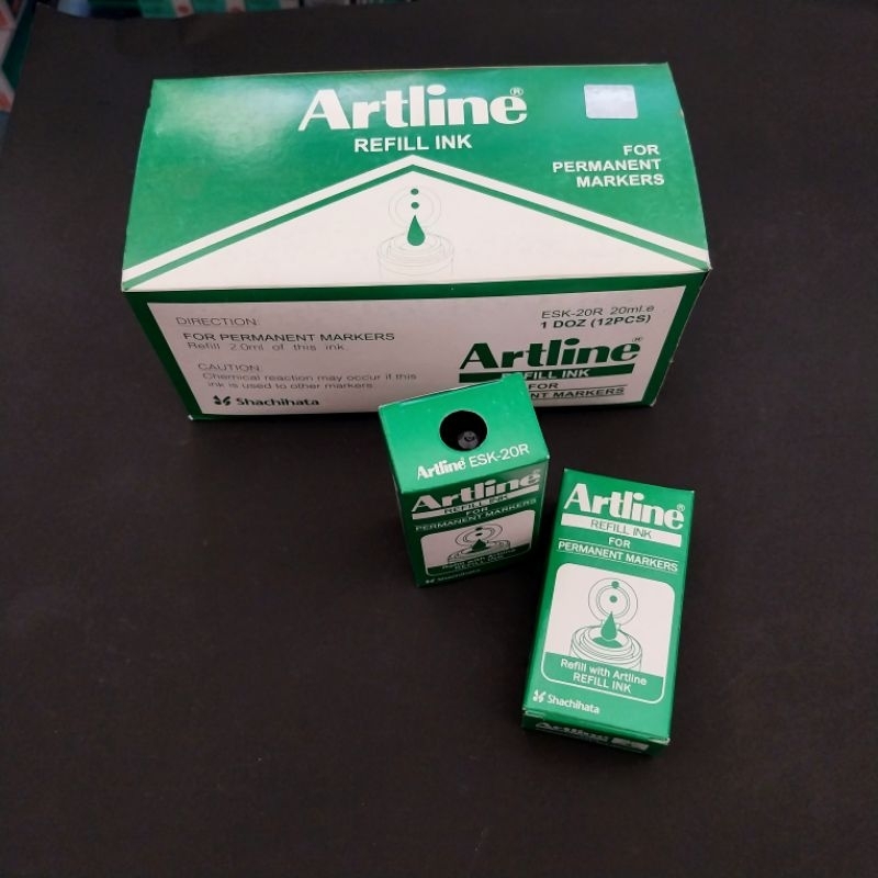 

(1 pcs) Refill Spidol Permanent Artline ESK20R Hitam