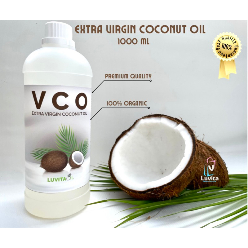 

Extra Virgin Coconut Oil 1000ml / VCO 1 Liter