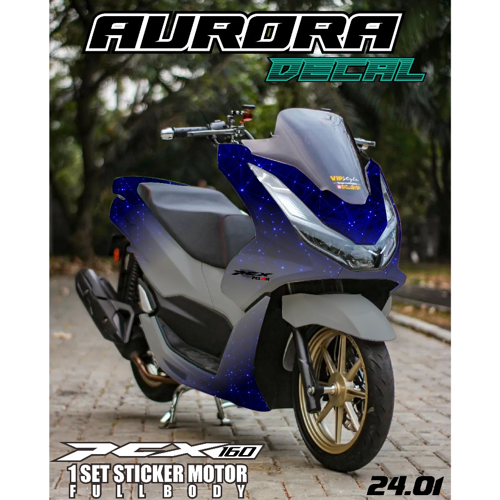 COD DECAL STICKER PCX 160 FULL BODY PCX TERBARU WARNA PUTIH MERAH HITAM PCX MODIFIKASI PCX INDONESIA