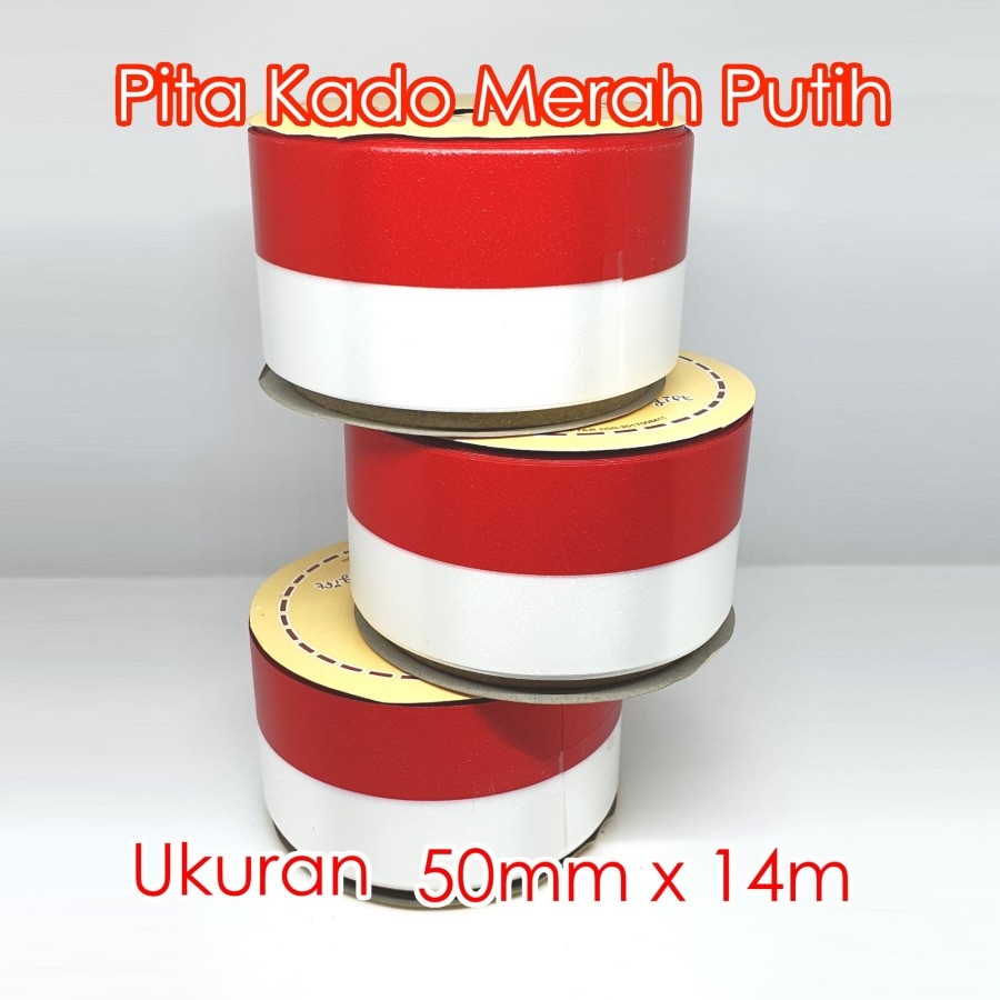 

Pita Kado Merah Putih 50mm x 14m Ribbon Bendera 17 Agustusan Indonesia Merdeka Warna Warni Gift Hadiah Parcel Parsel Ulang Tahun Anniversary Hias Hiasan Perlengkapan Best Selling Product Kualitas Terbaik Acara Pentacle Malang