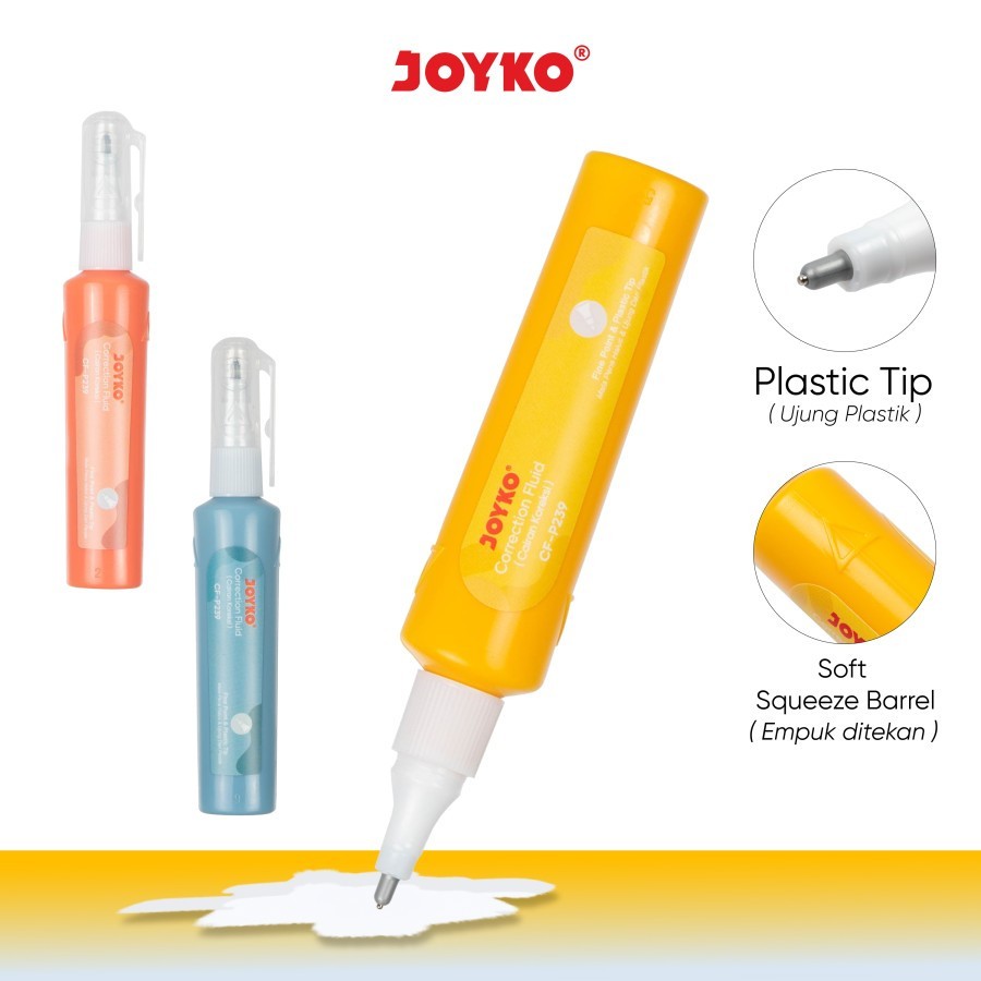 

Correction Fluid Cairan Koreksi Penghapus Cair Joyko CF-P239