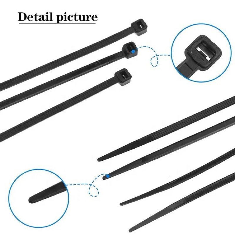 

HJK Kabel Ties 40cm (400mm)PROMO TERMURAH Cabel Tie Putih dan Hitam