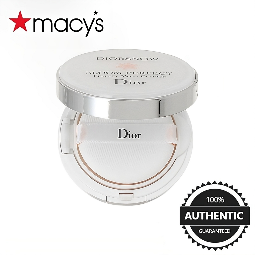 Macy's - Dior Diorsnow Bloom Perfect Brightening Perfect Moist Cushion SPF50 PA+++ C10 IVORY + Refil