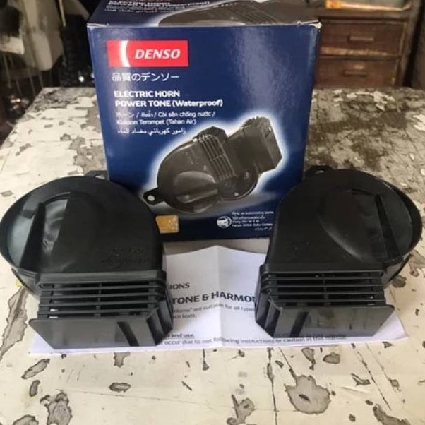 Ijh Klakson keong denso waterproof disc stereo mobil motor 12V