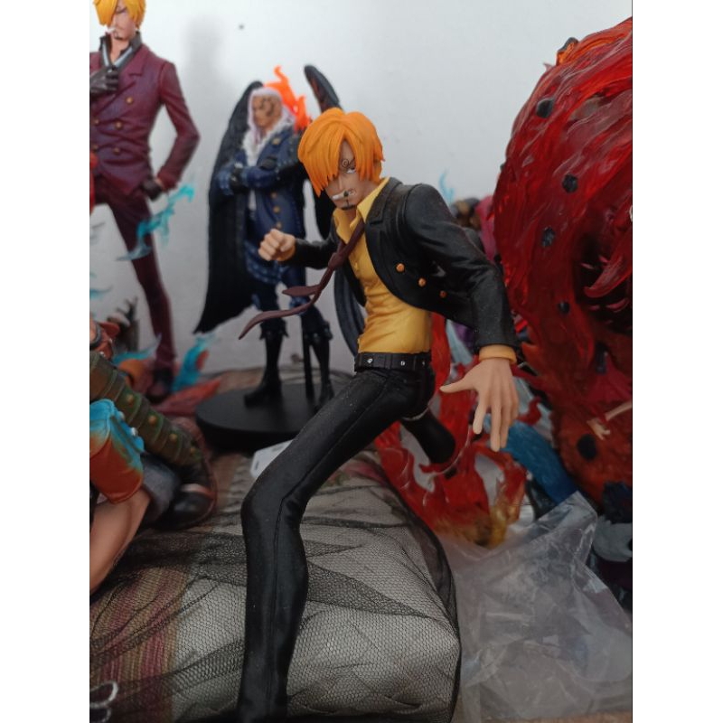Action Figure One Piece Sanji Pop Max Recast
