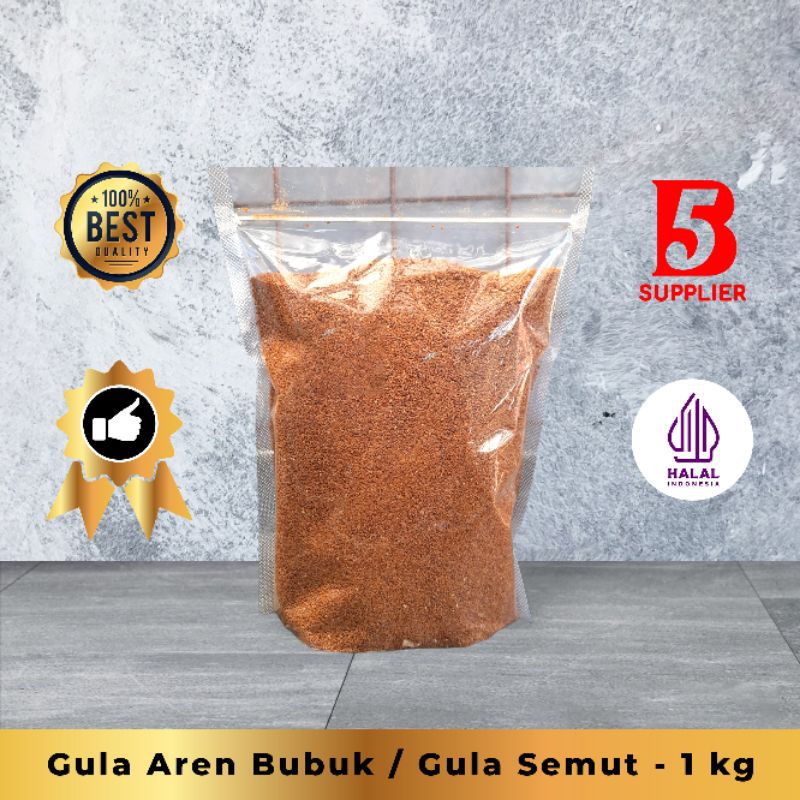 

Gula Aren Semut Bubuk | Palm Sugar - 1 kg | 100% Organik