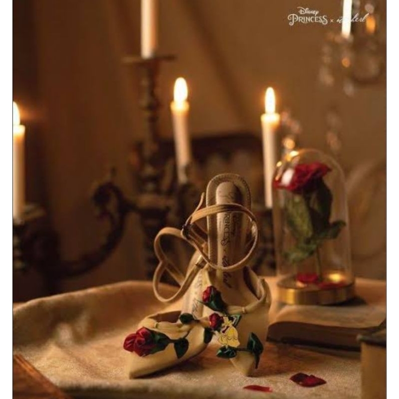 ittaherl x disney princess belle Beauty & the Beast size 40 heels 90mm