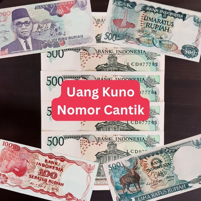Uang Kuno Nomor Cantik