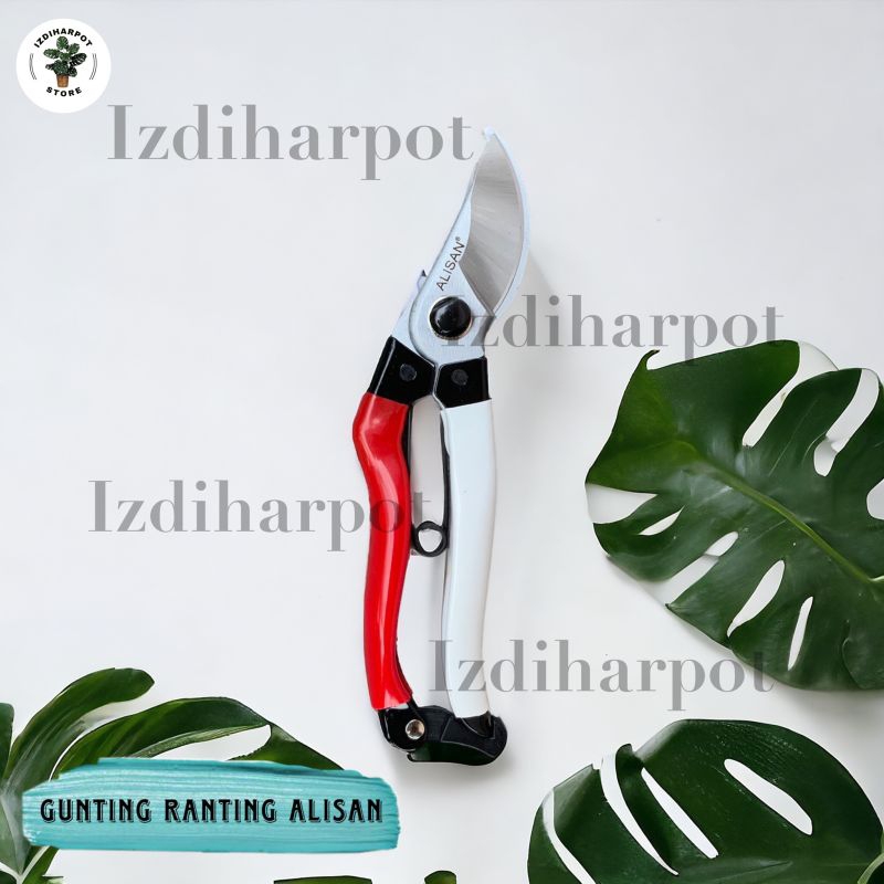 GUNTING DAHAN RANTING KAYU BATANG TANAMAN - GUNTING ALISAN 103 MERAH PUTIH