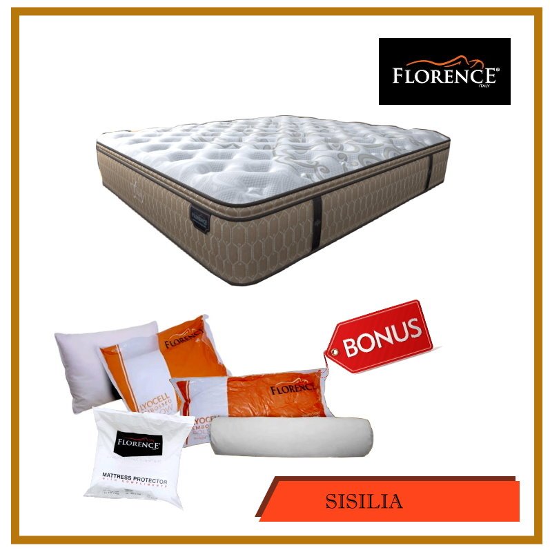 Springbed Matras Kasur Florence Sisilia