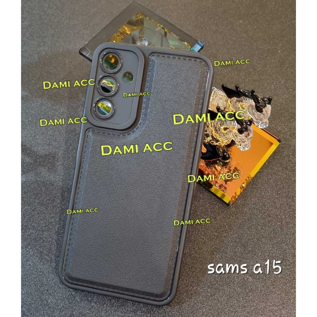 case samsung m54 samsung a05 samsung a05s a32 4g 5g a52 a52s a72 leather black case pro kulit jeruk