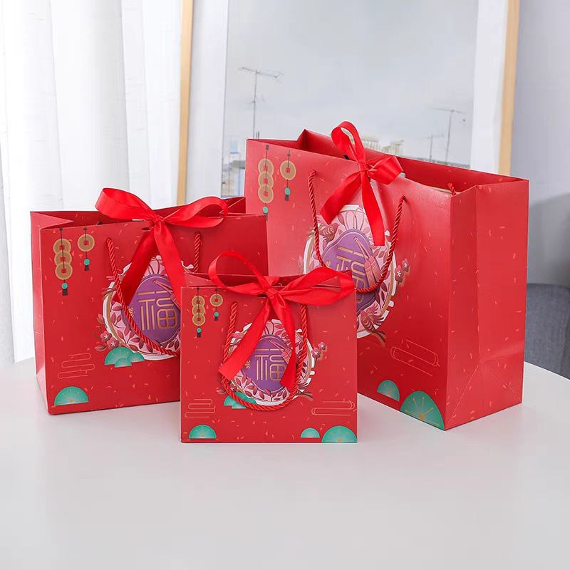 

paperbag imlek/paper bag sincia 2024 chinese new year tas kotak imlek hampers hantaran hadiah toples packaging kotak kue kering tas kado kotak kado