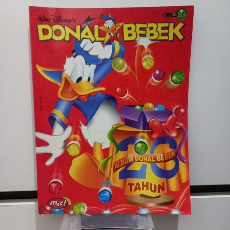 DONAL BEBEK EDISI TEMATIS 100 HALAMAN 20,5 x 27,5 cm [majalah/buku komik edisi lama/bekas]