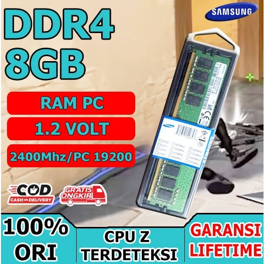 RAM PC DDR4 8GB PC4 2400Mhz | RAM PC4 KOMPUTER DDR4 8GB