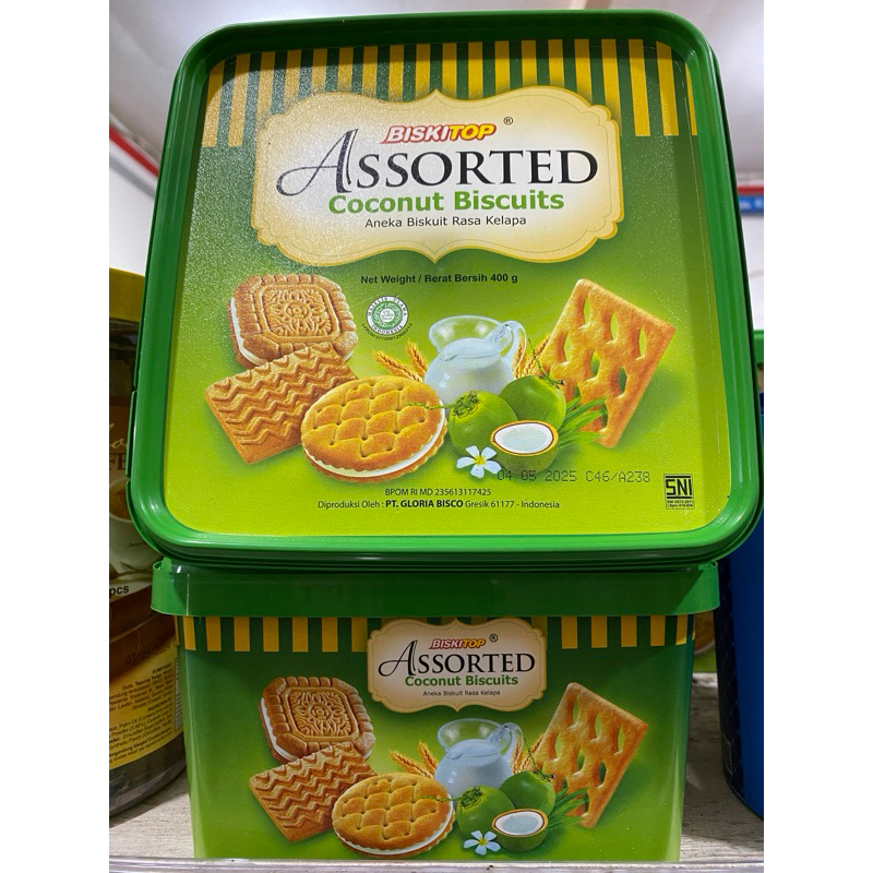 Biskitop Assorted Coconut Biscuits 400g