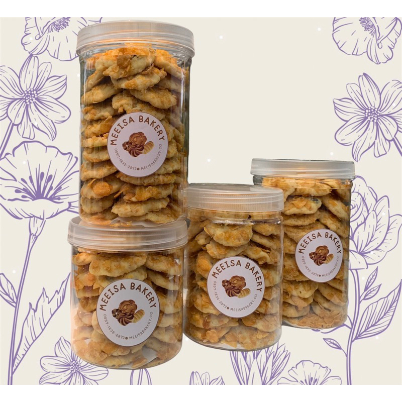 

cornflakes cookies kismis premium by meeisabakery