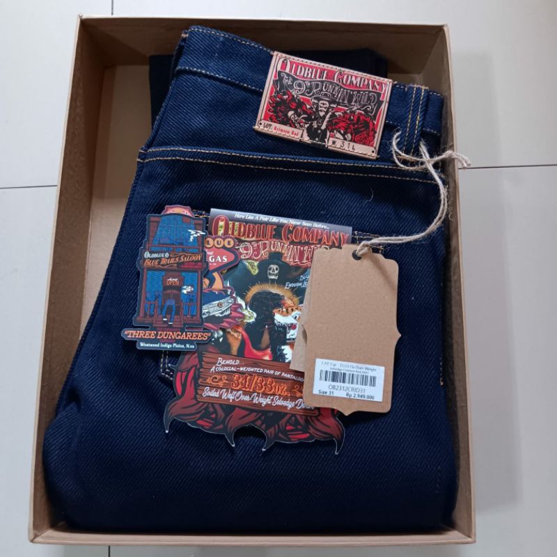Oldblue Overweight 31/33 OZ Denim Size 31 - Brand New In Box - MURAH