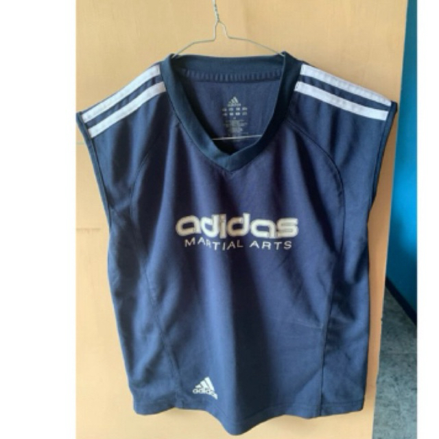 Kaos Jersey Adidas Original Anak Tanpa Lengan Navy Preloved Cewek Cowok