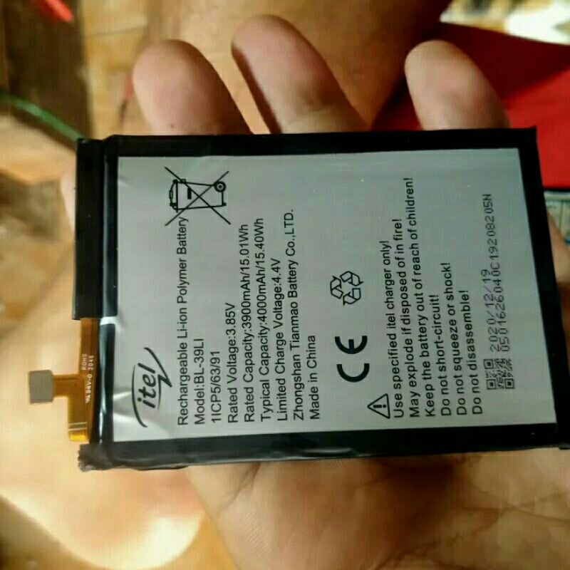 batre hp Itel VISION L6005 original
