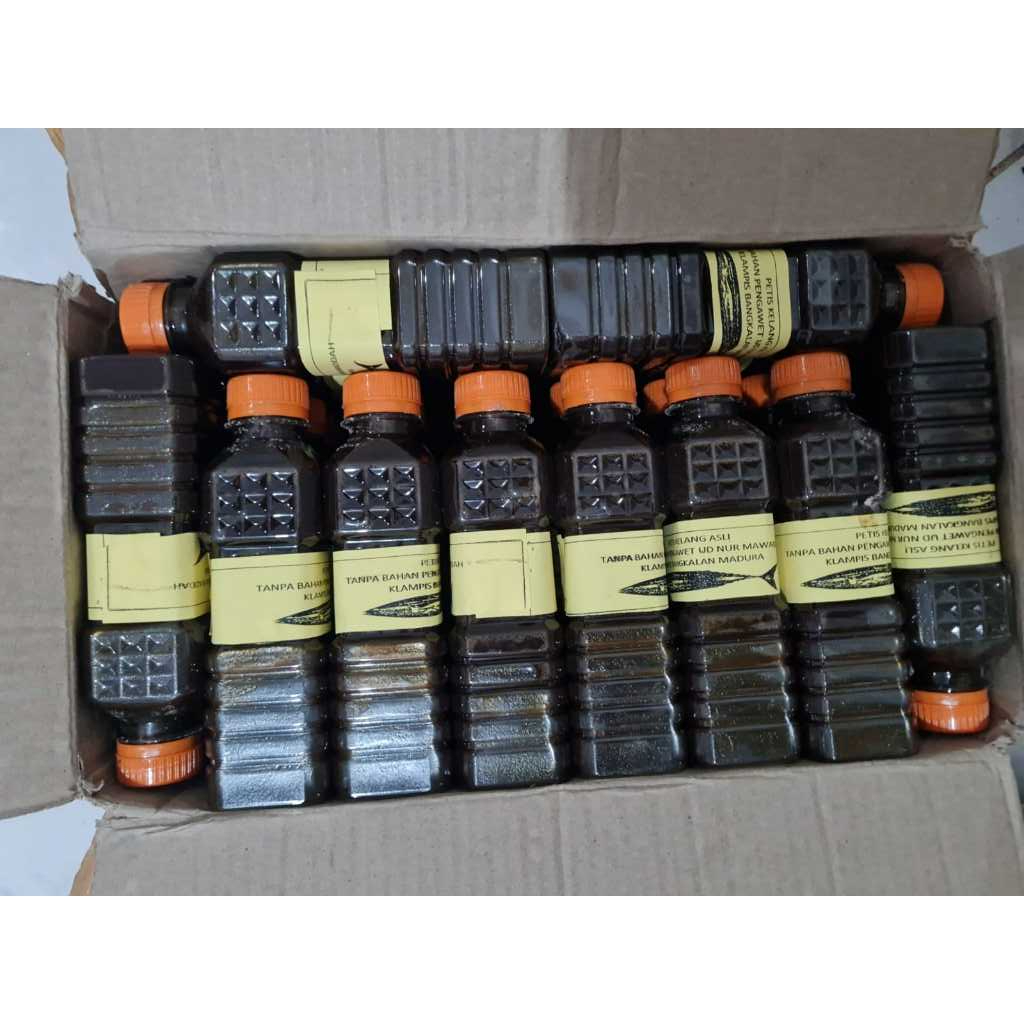 

Petis Kelang Asli Klampis Bangkalan Madura | Tanpa Bahan Pengawet | Grosir 1 Dus Isi 50 Botol