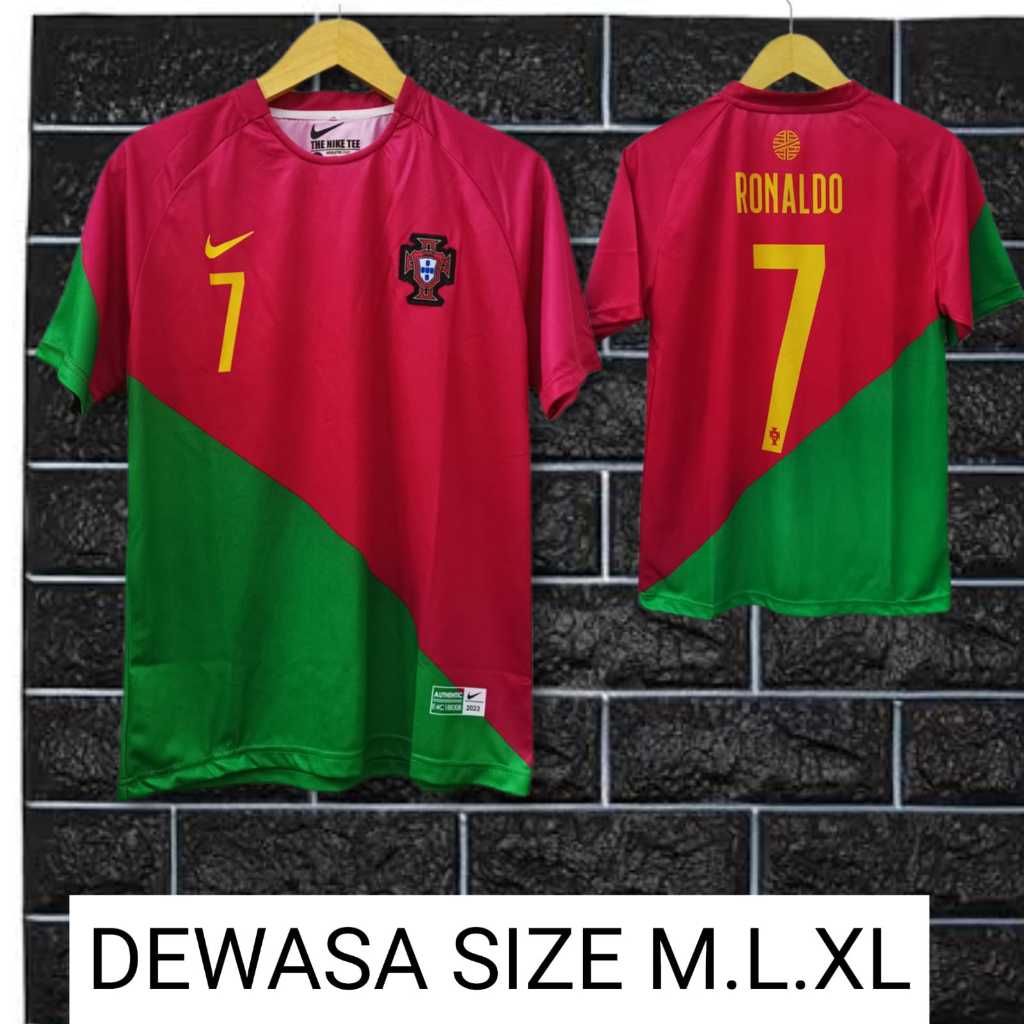 jersey baju bola portugal dewasa/jersey portugal dewasa