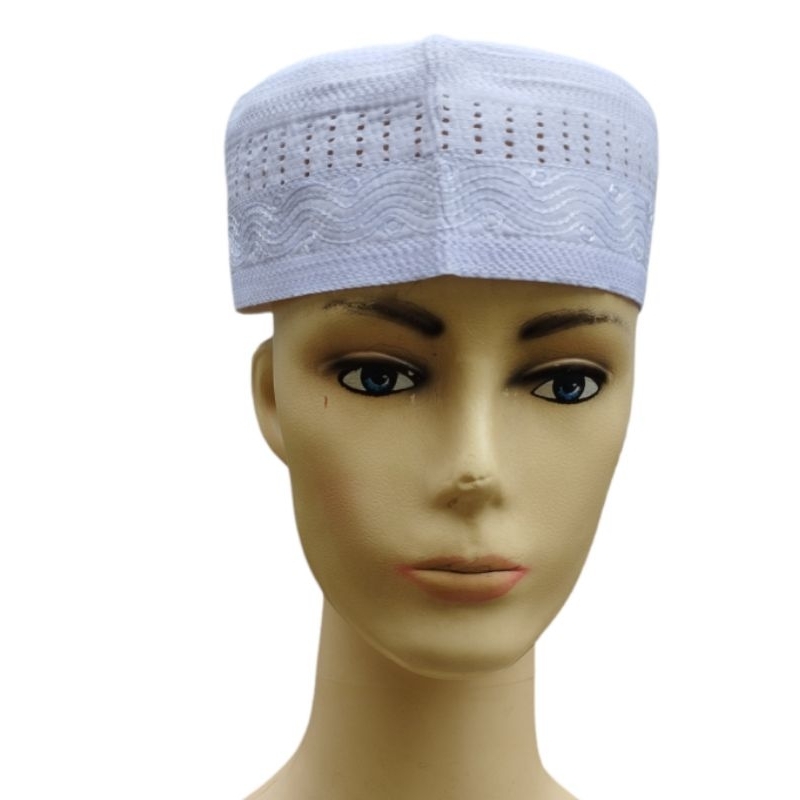 peci haji putih/peci bangladesh