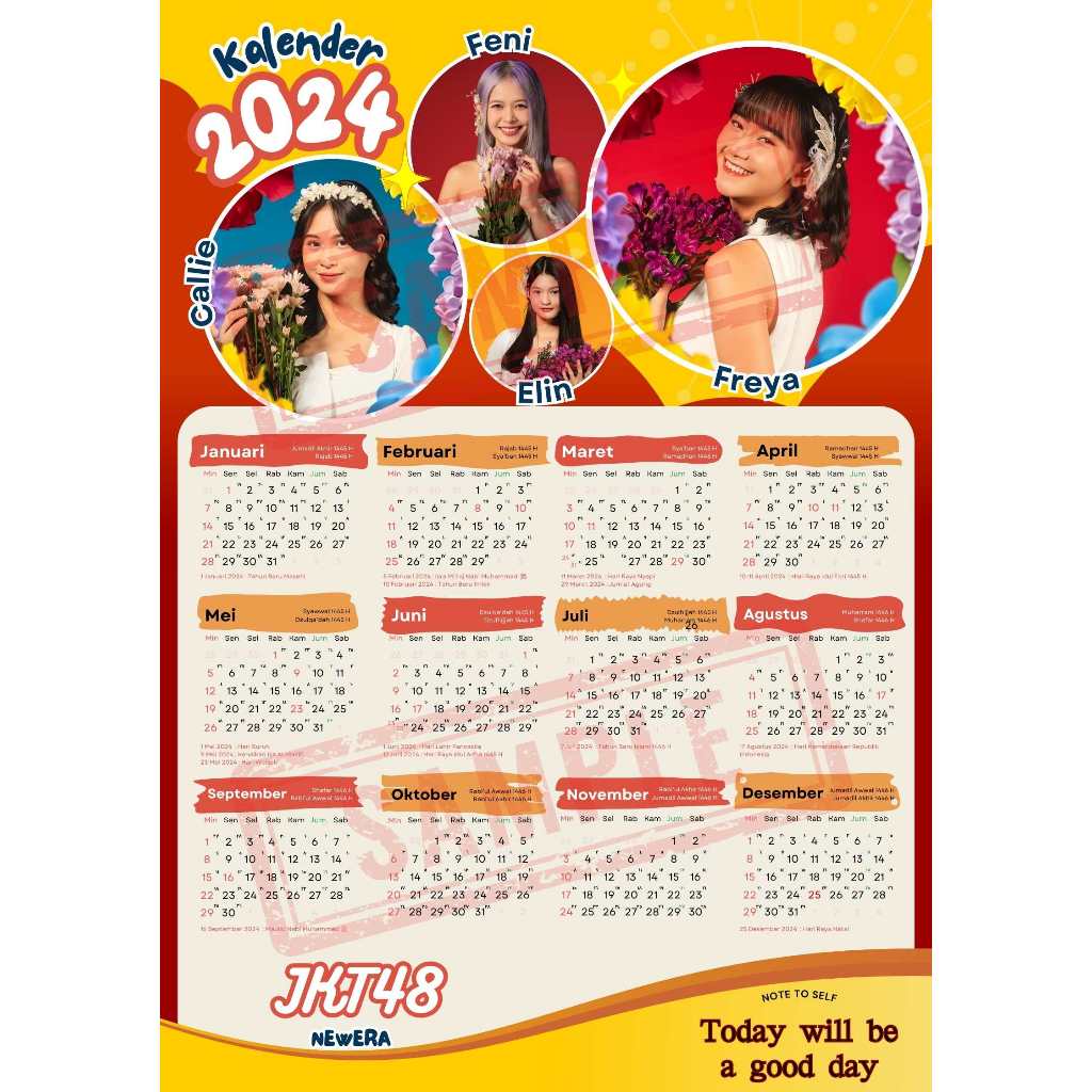 

Kalender 2024 JKT48 - Bebas Custom Request Gambar Sendiri