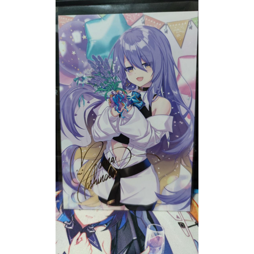 

Post Card Tanda Tangan Member Hololive VTuber - Moona