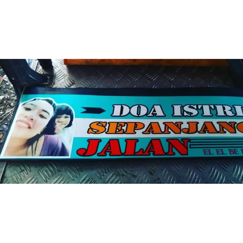 

Cutting stiker kepet bus uk 70x20