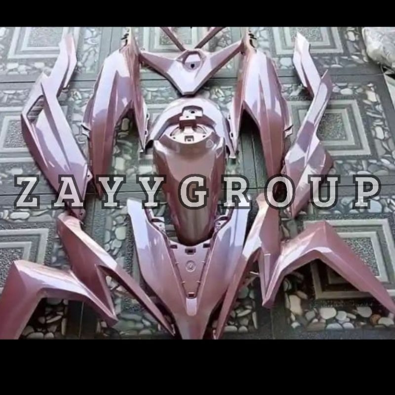 paketan body halus motor Vario all new 125 150 2018 2019 warna pink susu