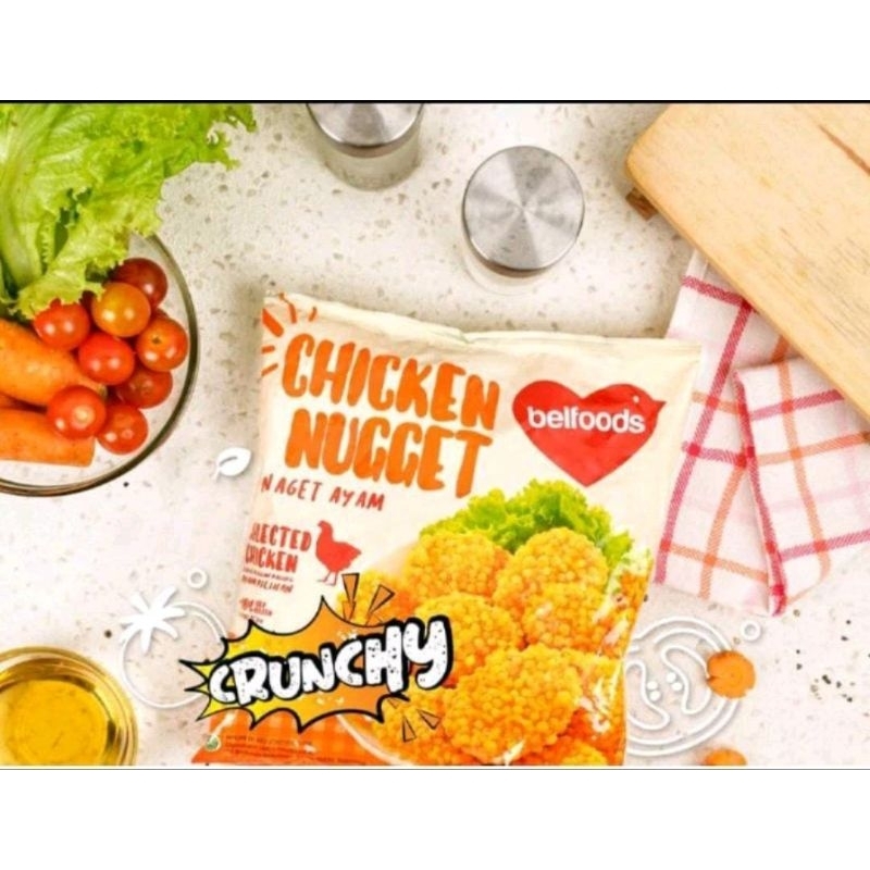 

Belfoods crunchy chicken nugget 500gr